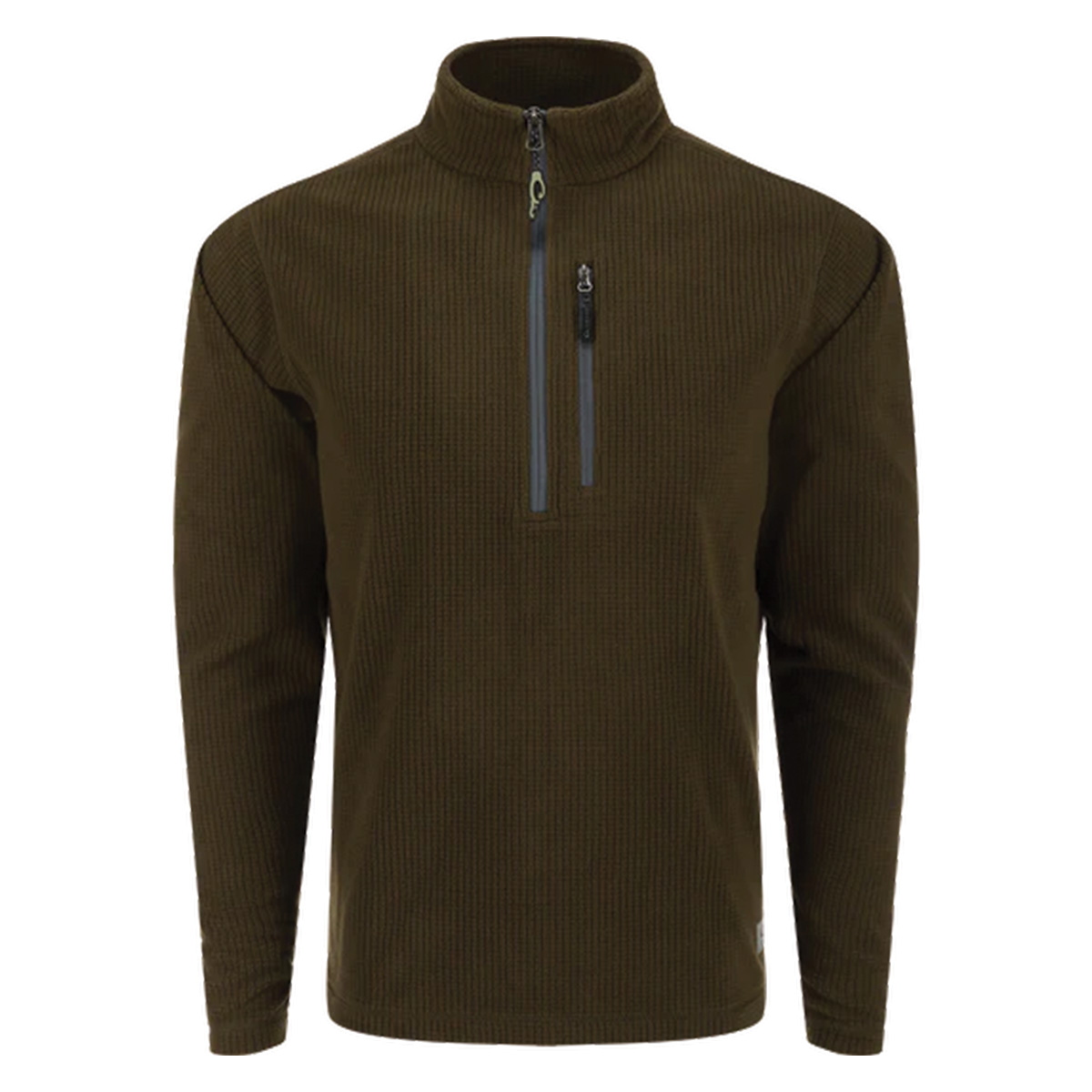 Drake Waterfowl Fall River Grid Fleece Half-Zip Pullover.jpg